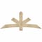 Ekena Millwork Alberta Rough Sawn Timber Gable Bracket, Douglas Fir, 72"W x 30"H x 2"D x 6"F, 10/12 Pitch GBW072X30X0206ALB00RDF - alternate 1